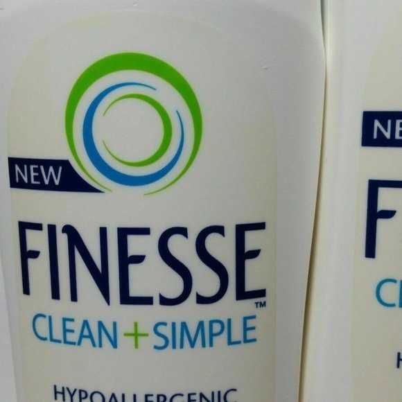 Finesse Clean Simple Hypoallergenic Normal Hair 2 Each Shampoo Conditioner - Picture 2 of 11